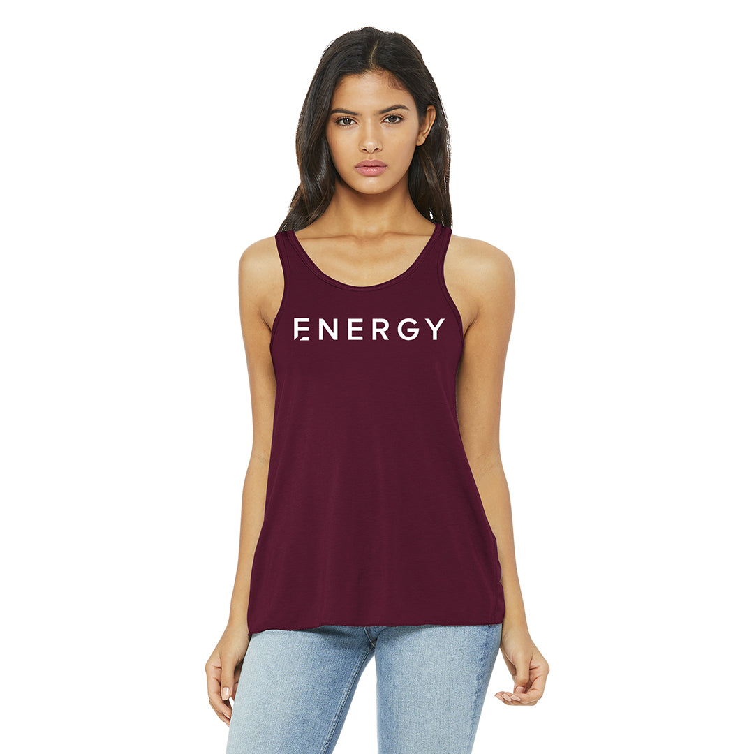 Ladies Flowy Racerback Tank