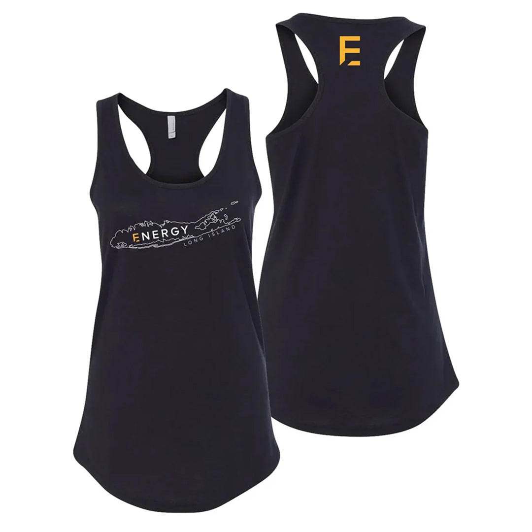 Energy Fitness Long Island Ladies Racerback Tank