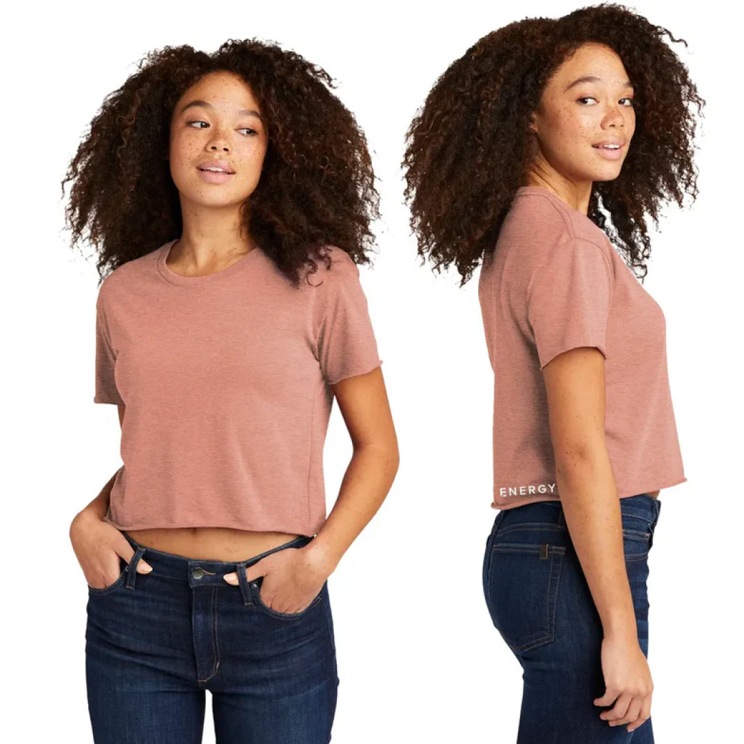 Ladies Cali Crop Tee