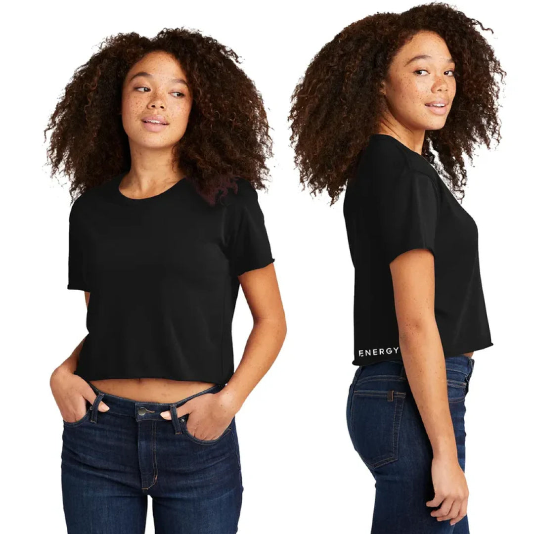 Ladies Cali Crop Tee