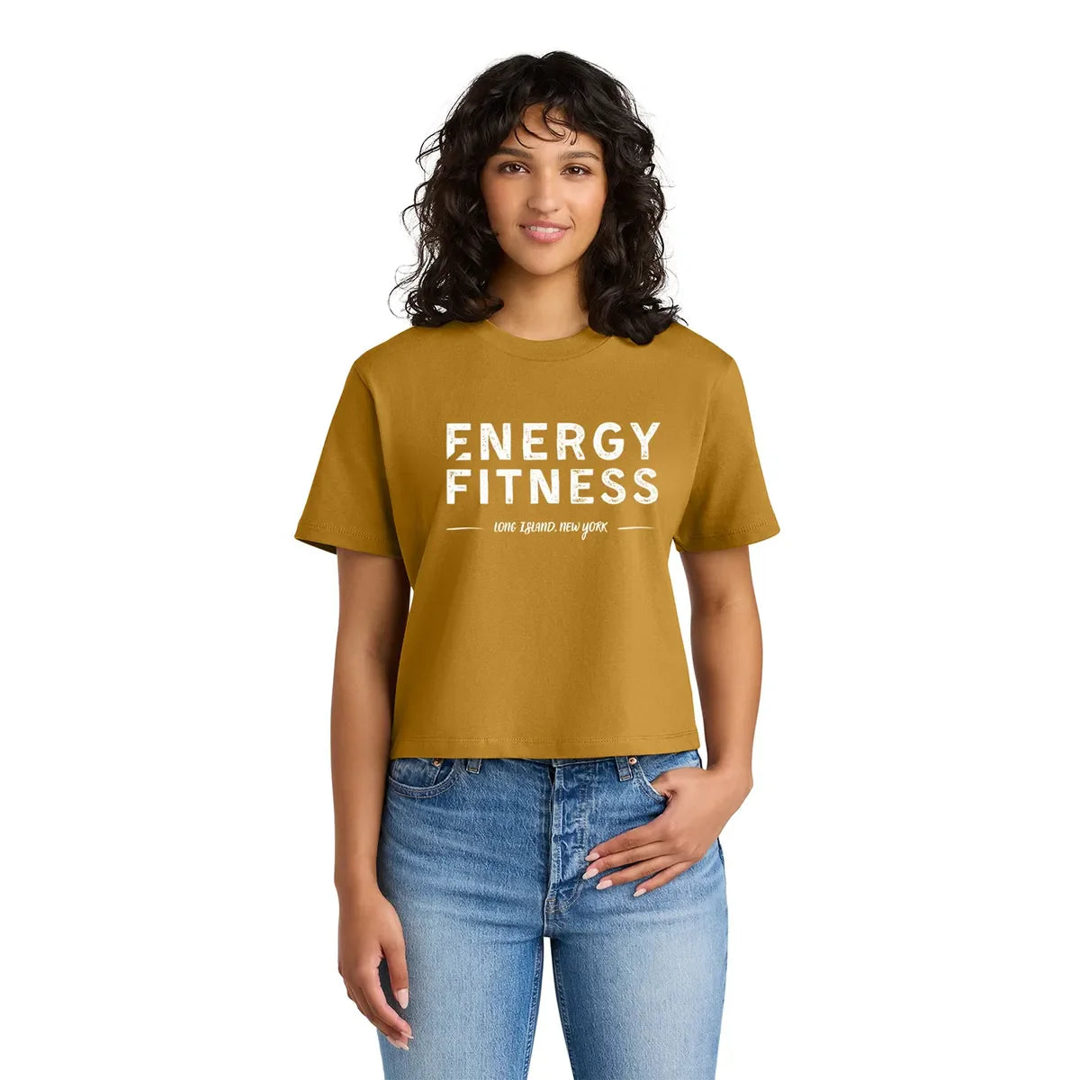 Energy Women's Heavyweight Boxy Tee
