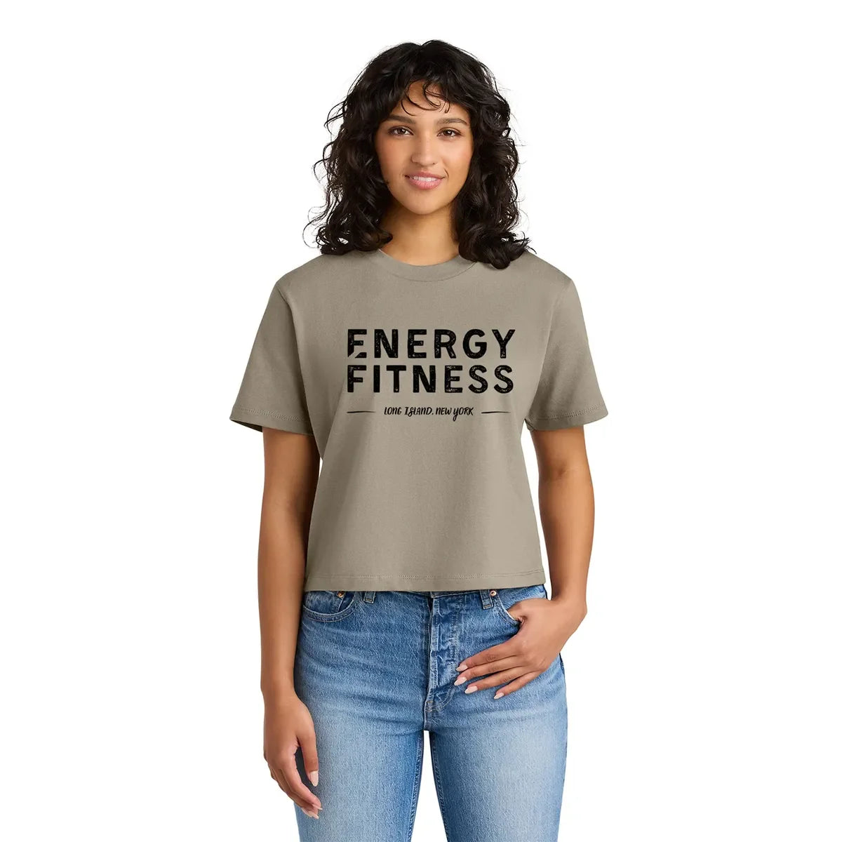 Energy Women's Heavyweight Boxy Tee